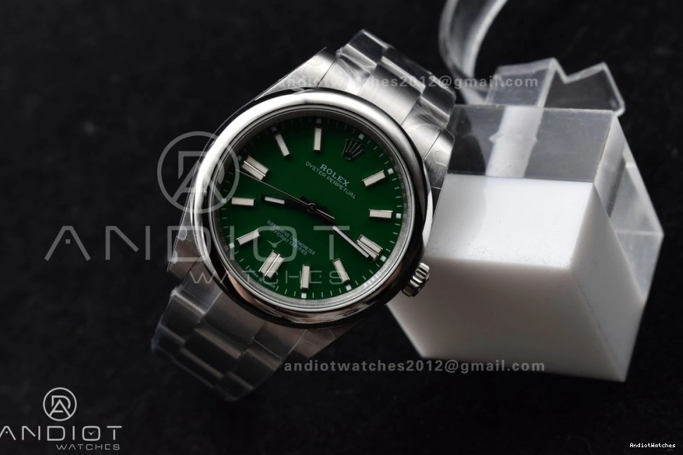 Best 942 Dial Edition 41mm Oyster 904L Perpetual Green A Steel 124300 1:1 DIWF Attractive 1102